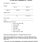 2025 Membership form